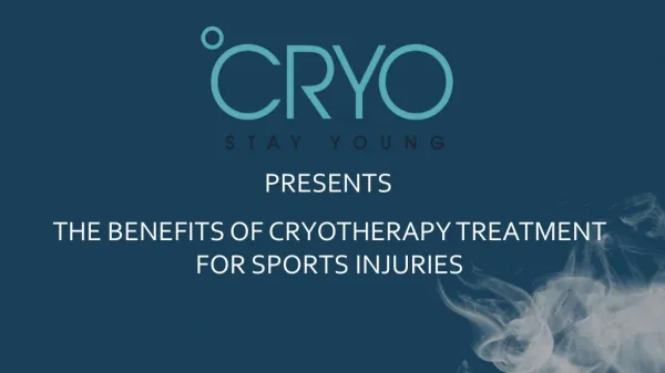 The Benefits of Cryotherapy Treatment For Sports Injuries