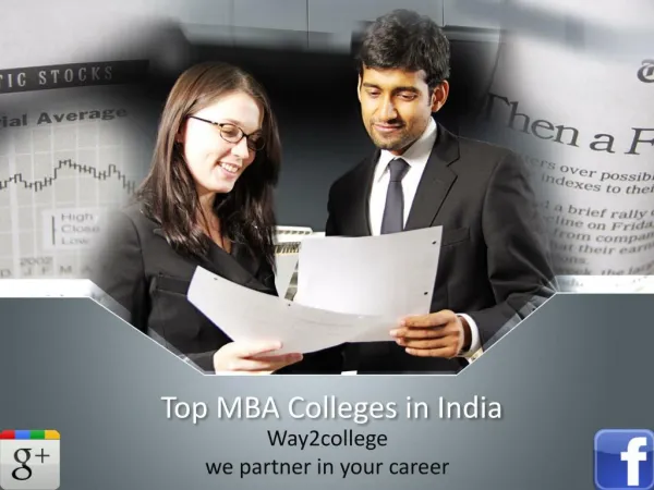 Top 10 MBA colleges in India