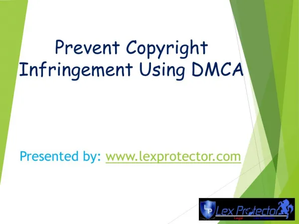 Prevent Copyright Infringement Using DMCA