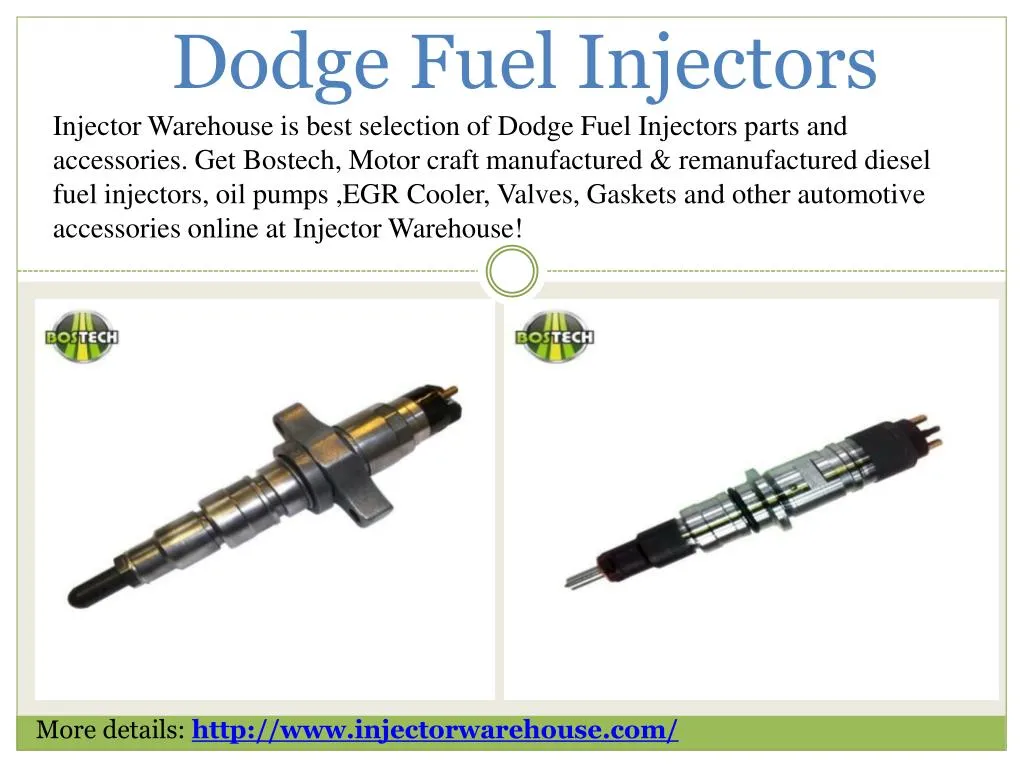 dodge fuel injectors