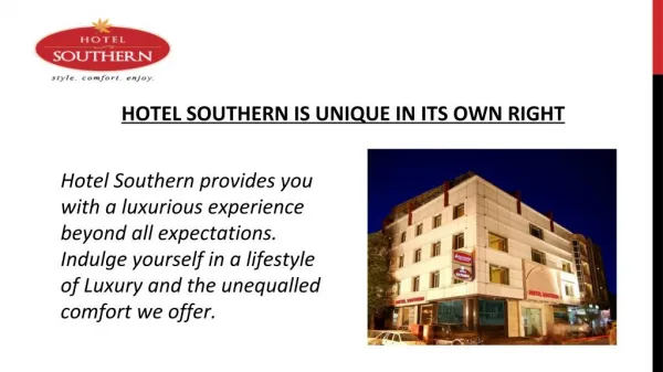 Hotel Southern - Various Accommodations