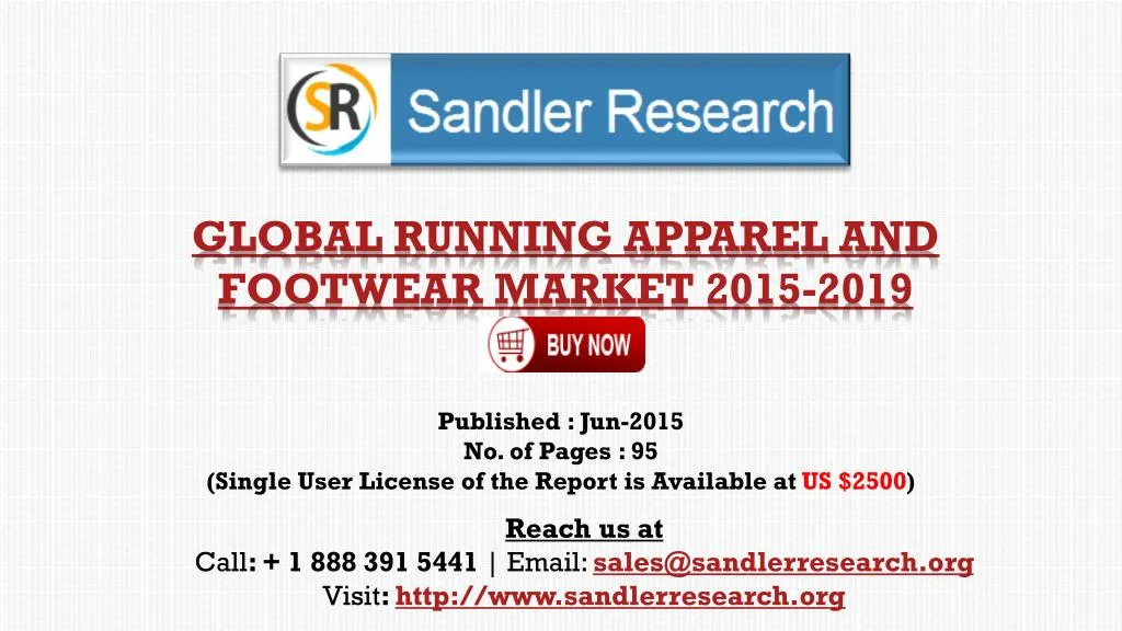 global running apparel and footwear market 2015 2019