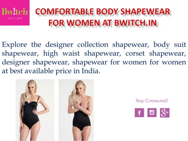 Body Shapewear for Women in India