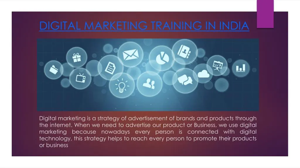 digital marketing training in india