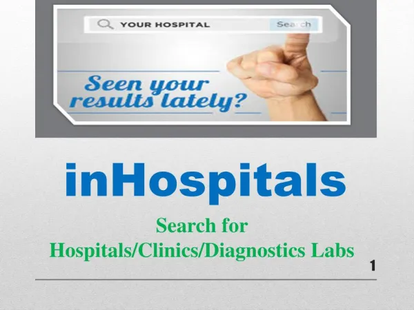 List of Best of Hospitals in Pune - inHospitals
