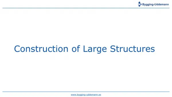 Design and Construction Of Large Concrete Structures