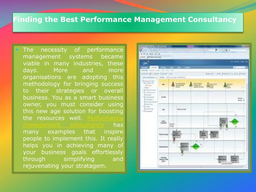 finding the best performance management consultancy