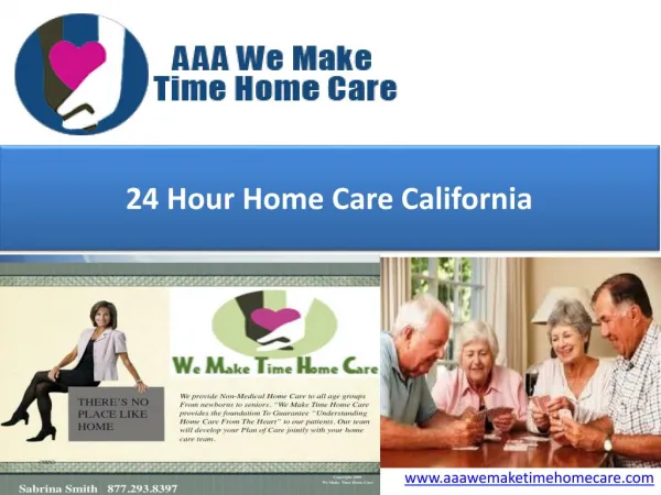 24 Hour Home Care California