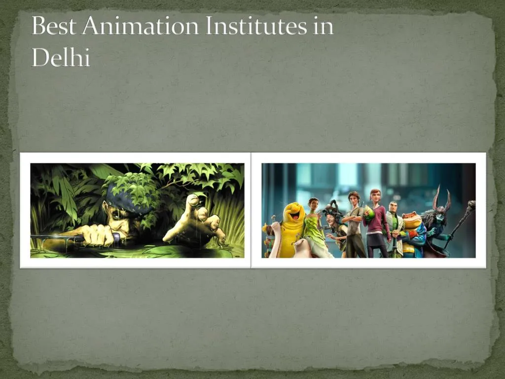 best animation institutes in delhi