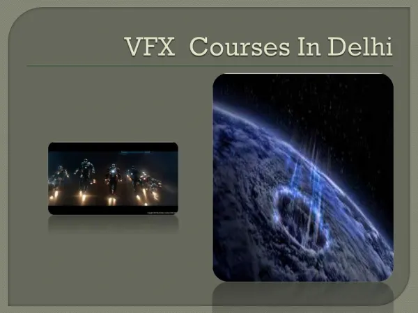 vfx courses in delhi
