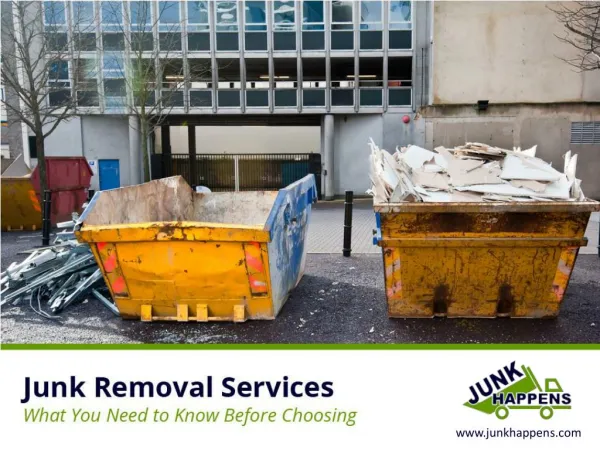 Junk Removal Services – Tips to Hire!