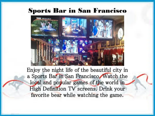 Sports Bar San Francisco - Playerssf