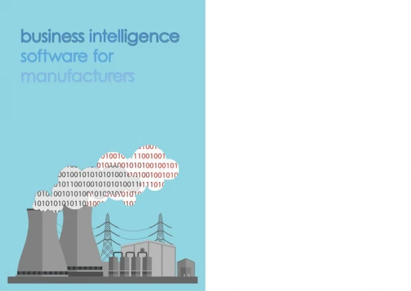 Business Intelligence For Manufacturers