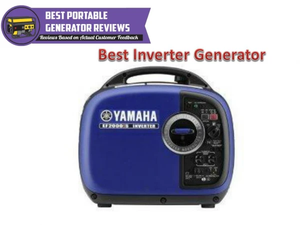 best inverter generator