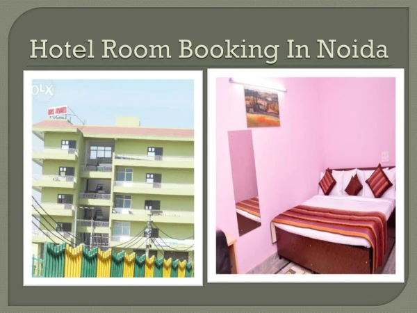 hotel room booking in noida