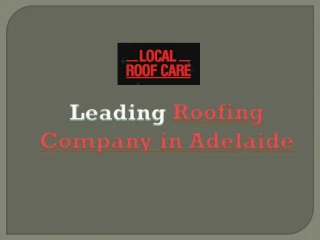 Best Roofing in Adelaide