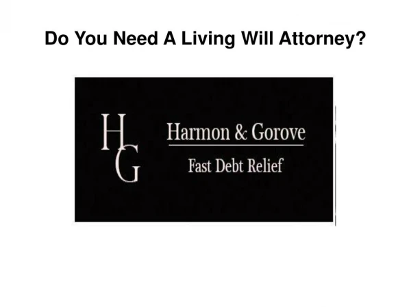 living will attorney
