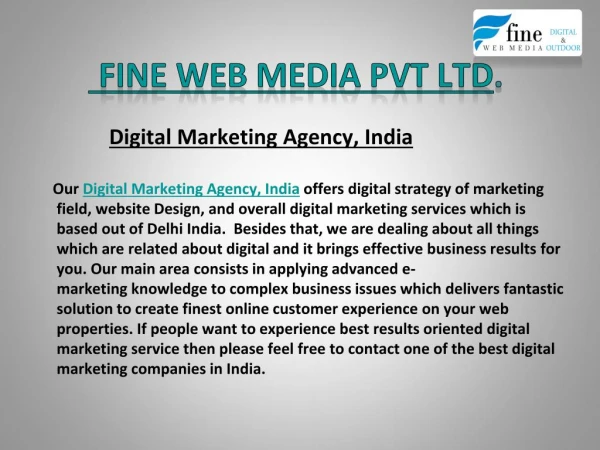 fine web media pvt ltd