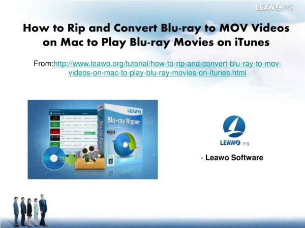 How to Rip and Convert Blu-ray to MOV Videos on Mac