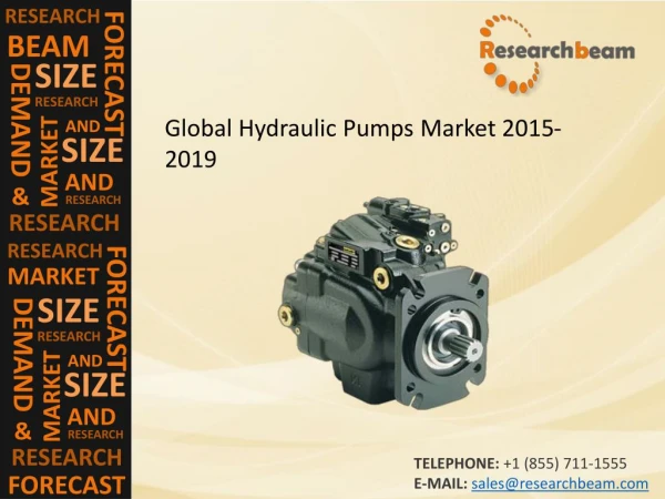 Global Hydraulic Pumps Market 2015-2019