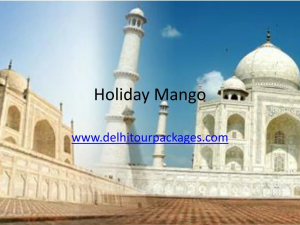 Delhi Tourism Packages