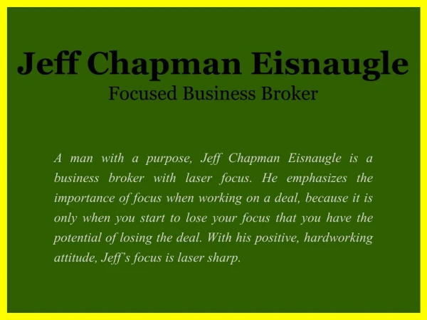 Jeff Chapman Eisnaugle