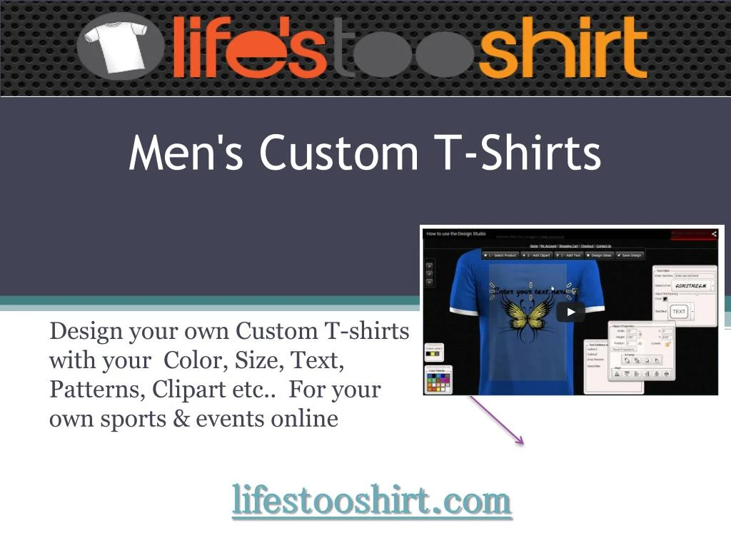 men s custom t shirts
