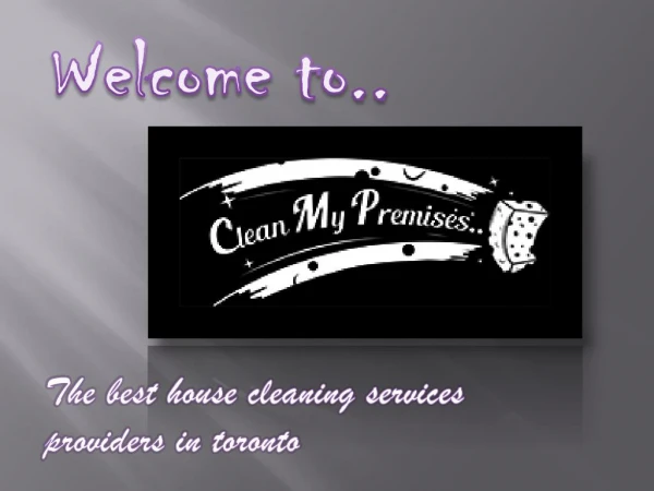 apartment cleaning Toronto