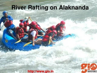 Rafting in India - GIO Adventures