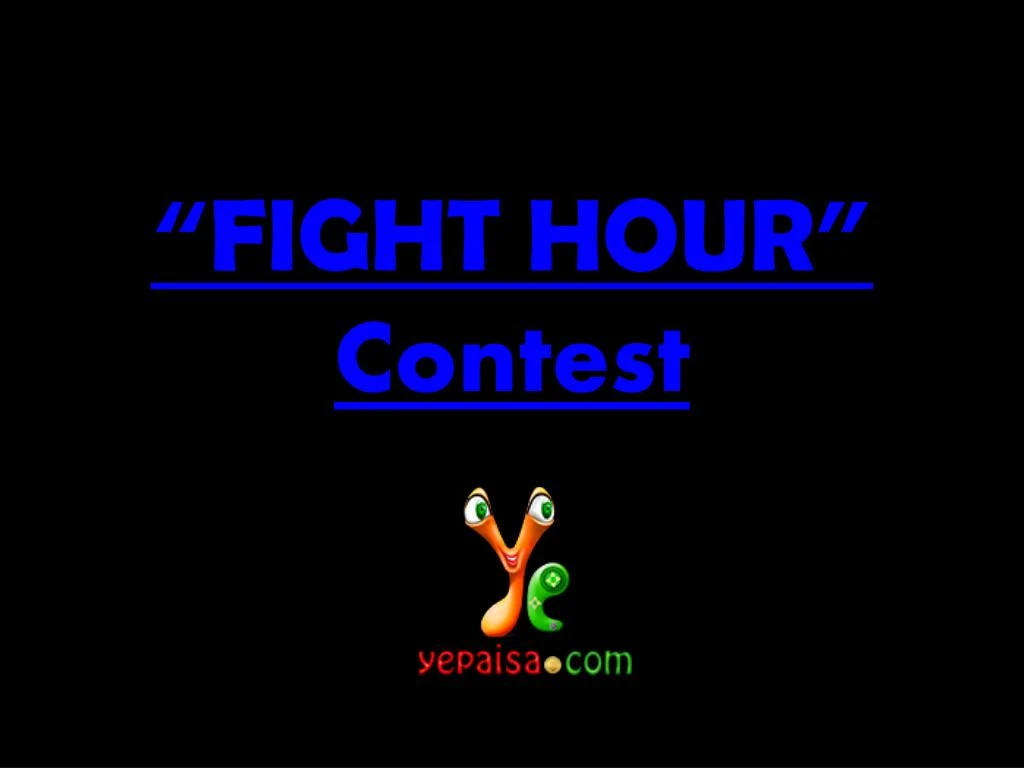 fight hour contest