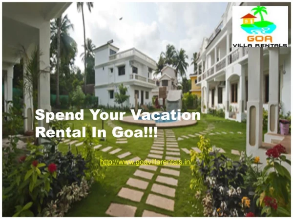 Enjoy Vacation Rental Goa