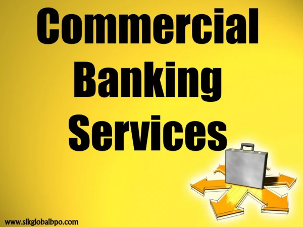 Commercial Banking Services - SLK GLOBAL