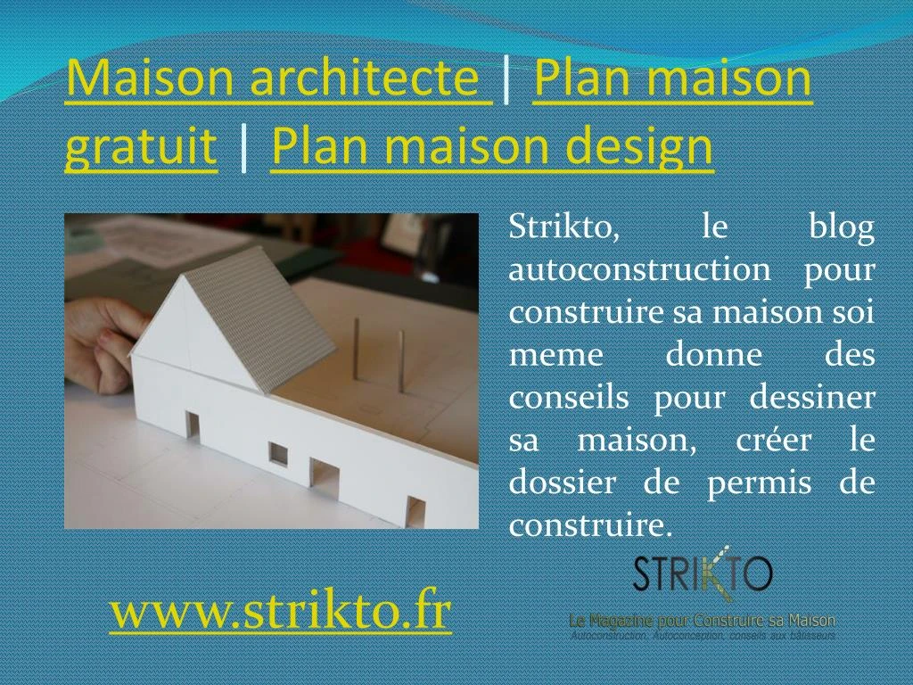 maison architecte plan maison gratuit plan maison design