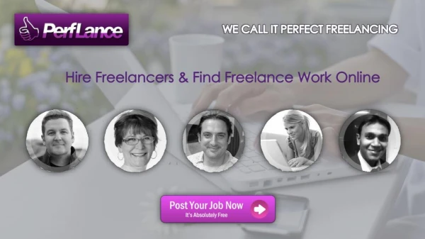 Hire Freelancers & Find Freelance Work Online - Perflance
