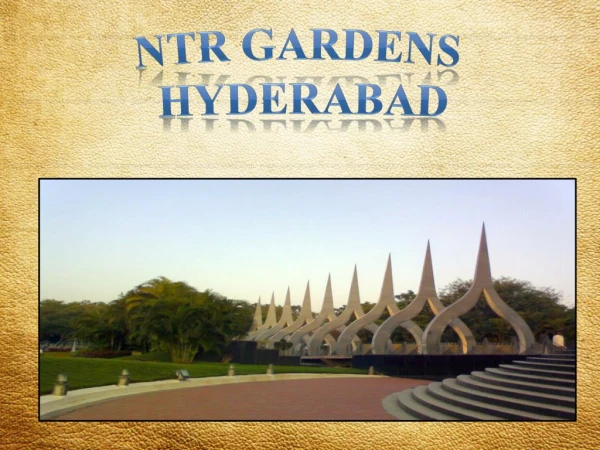 NTR Gardens Hyderabad: Get Address and Timings