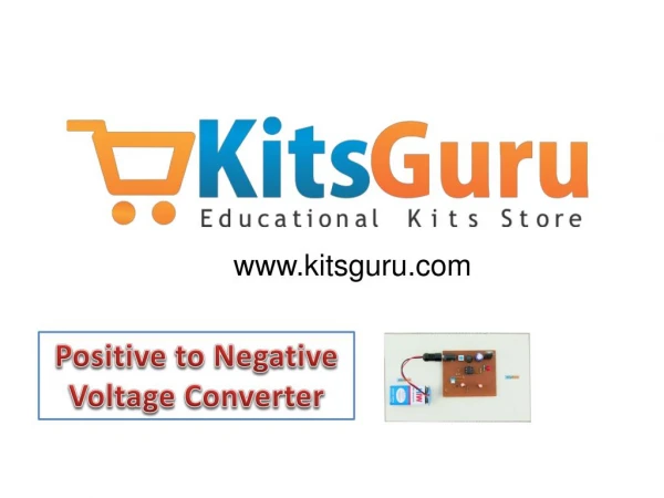 Positive to Negative Voltage Converter Projects