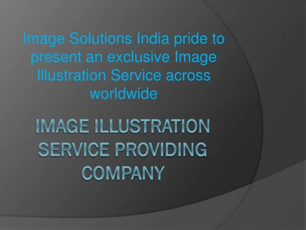Image illustration service providing company