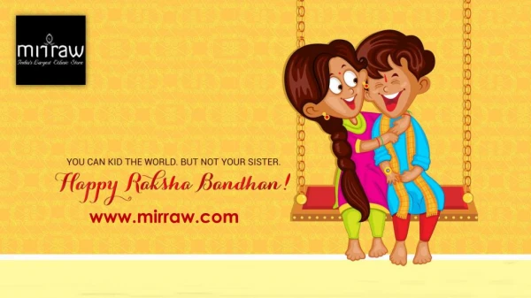 Celebrate Rakhsha Bandhan and Send Rakhi Gift Online