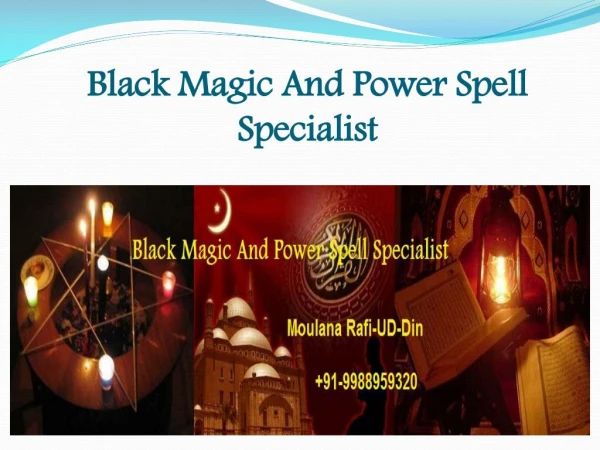 Black Magic And Power Spell Specialist