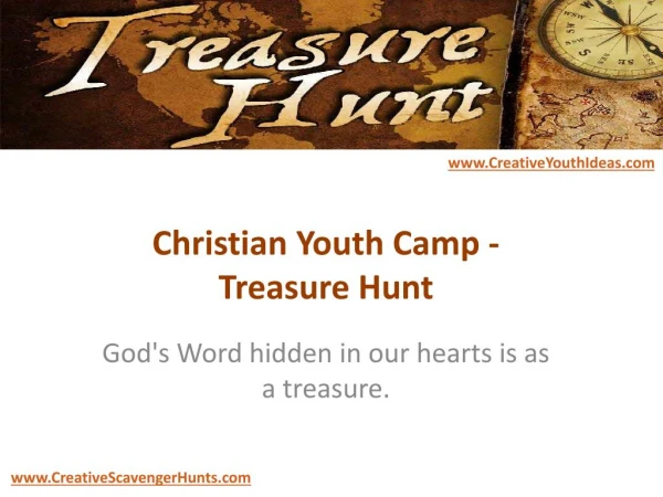Christian Youth Camp - Treasure Hunt