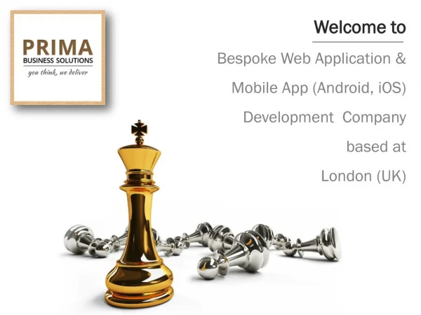 Bespoke Web Application & Mobile App Development Company
