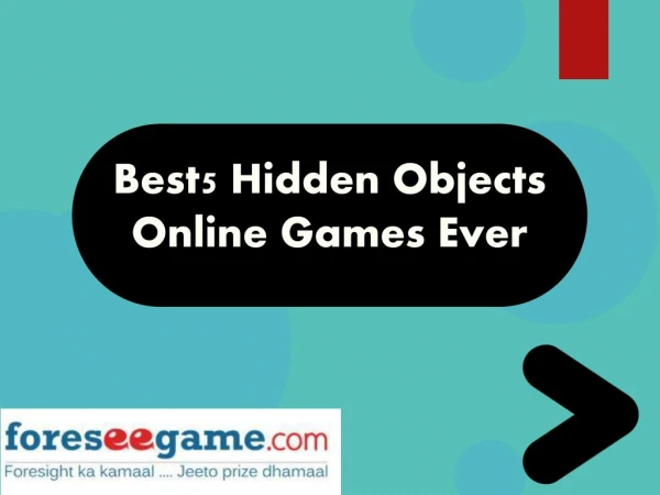Best 5 Hidden Object Games Ever