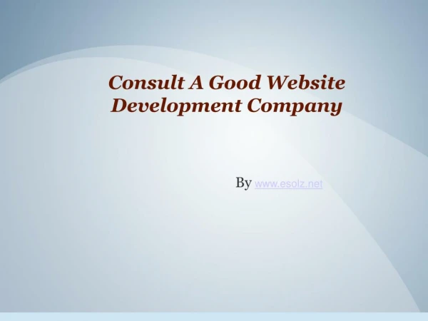 Leading Website Development Company