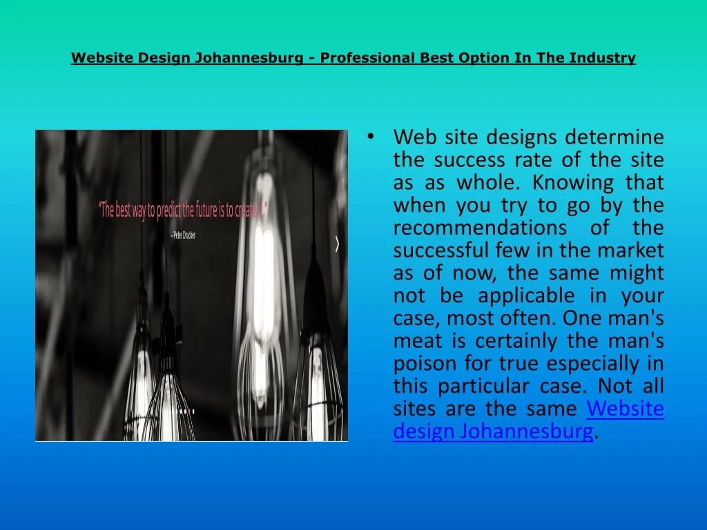 website design johannesburg professional best option in the industry
