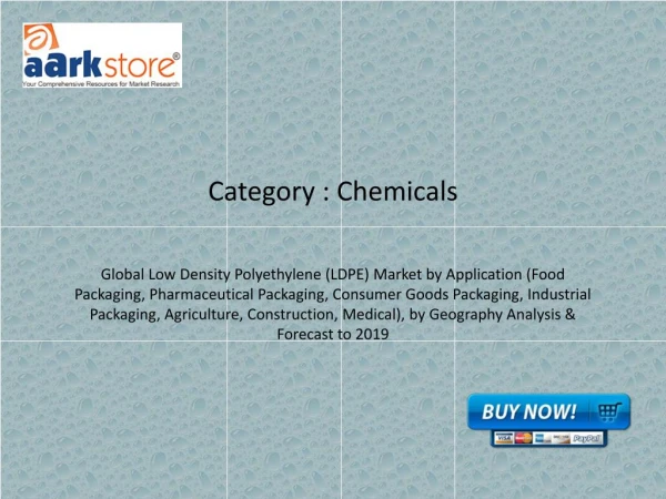 Global Low Density Polyethylene (LDPE) Market
