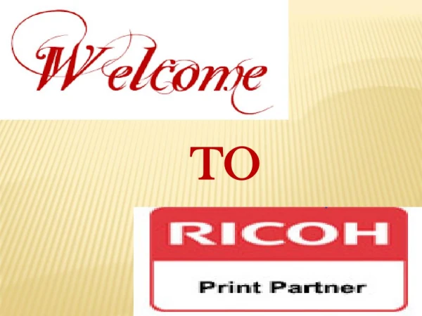 Buy Ricoh Printer Products Online