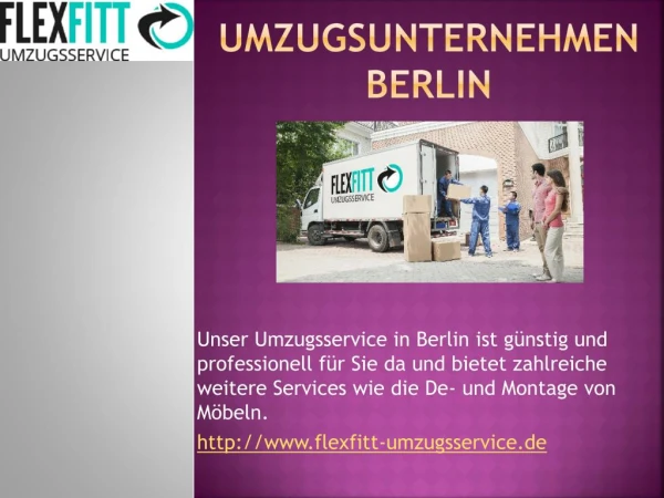 Umzugsunternehmen Berlin