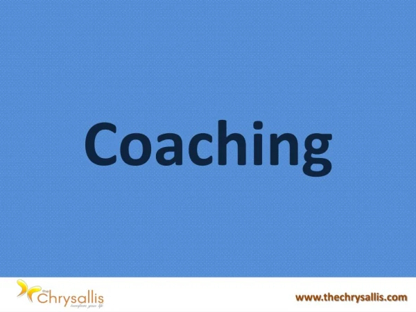 Achieve the best with coaching