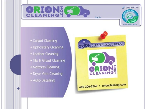 Orion Cleaning Solution