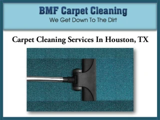 Carpet Cleaning In Houston, TX